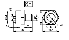 Marks of this transistor have the Soviet quality symbol.