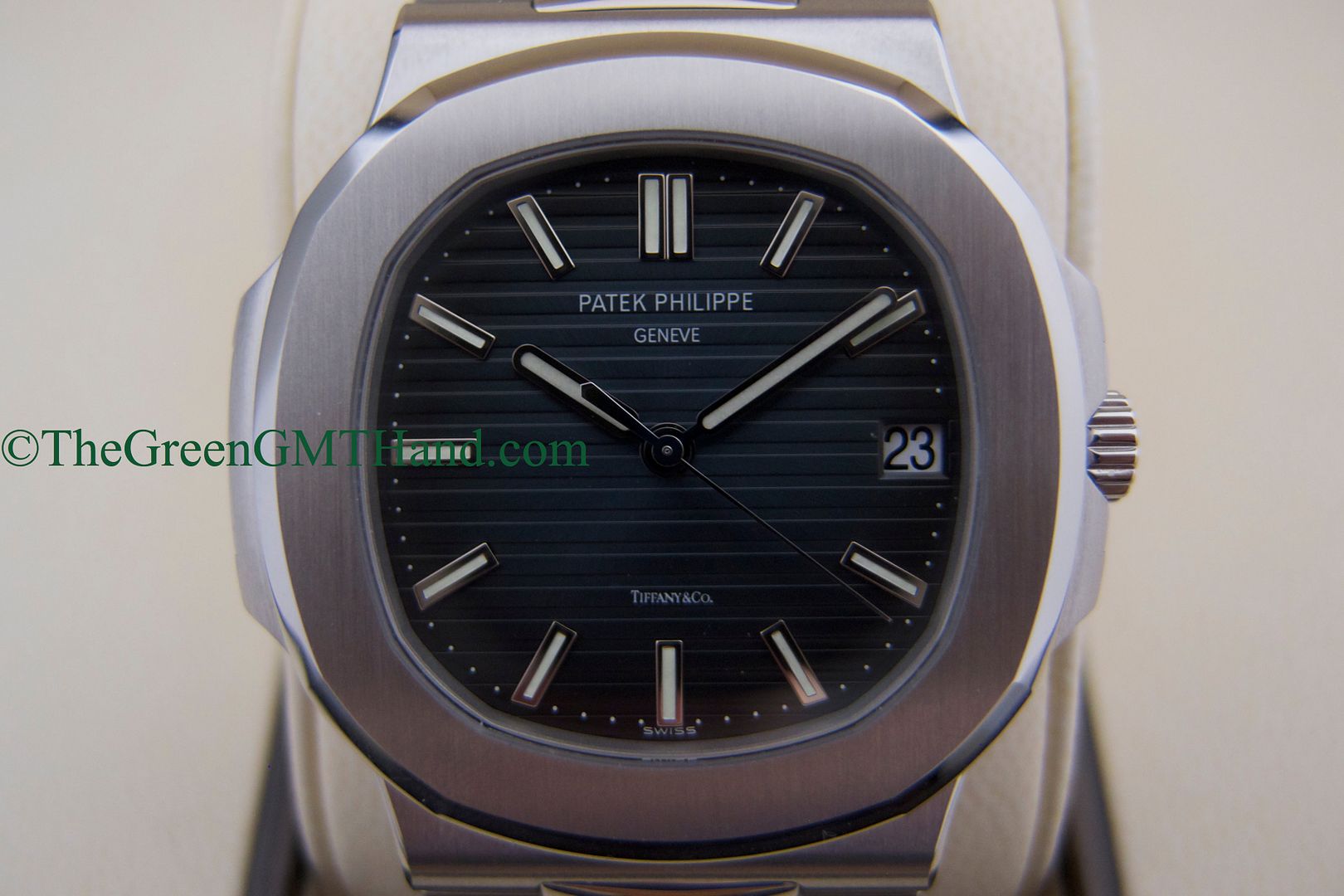  Patek Philippe For Sale-Tiffany Dial Patek Philippe 5711/1A-010 Steel Nautilus Blue Dial 324 SC Movement Patek Philippe Seal 5.8 Million Serial Preowned-Patek Philippe Watches For Sale Online