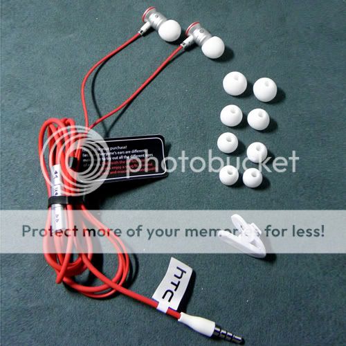   Headphone Earphone with control talk and Mic for  MP4 Phone HTC